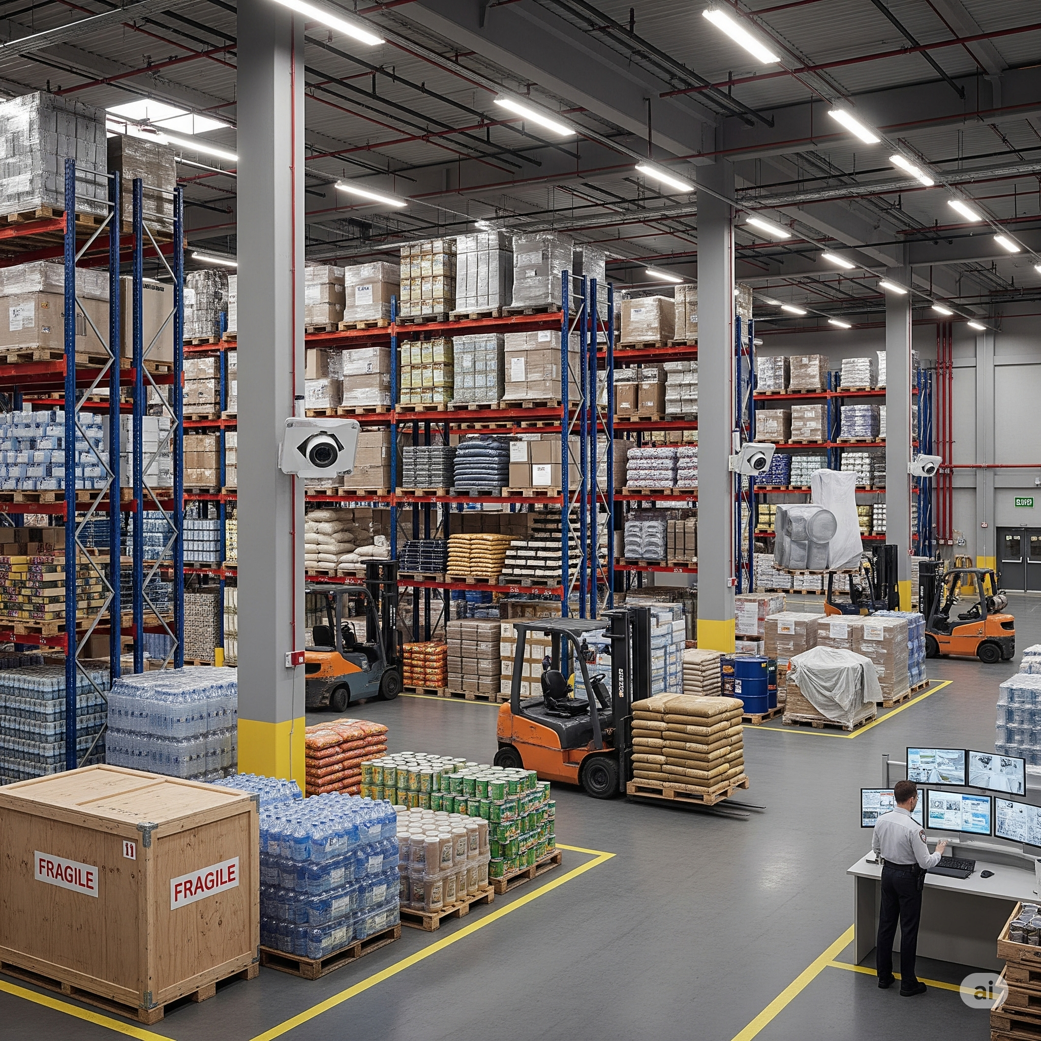 What warehousing and storage solutions does Arvi Shipping offer?